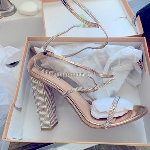 Simmi London Rhinestone Heels